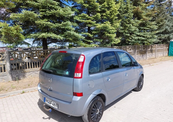 Opel Meriva cena 7900 przebieg: 161000, rok produkcji 2004 z Płońsk małe 326